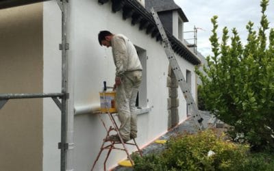 Chantier à Saint-Méen Le Grand