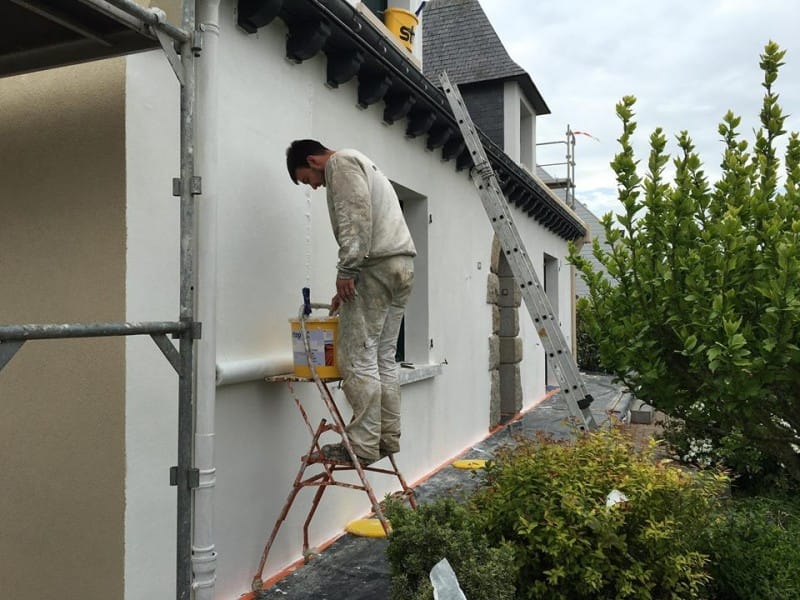 Chantier à Saint-Méen Le Grand