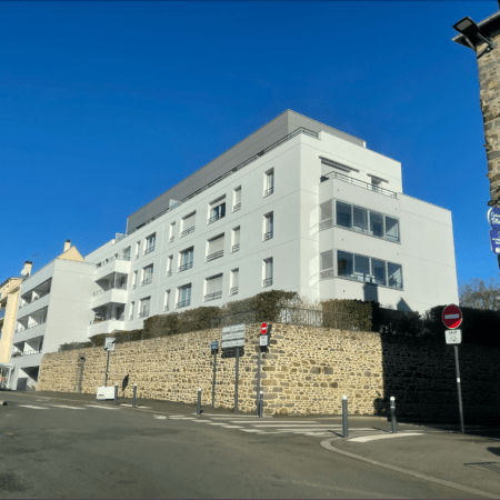 Ravalement de façade boulevard Laennec à Saint-Brieuc (22)