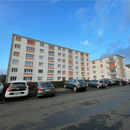 Ravalement de façade au quartier Saint-Michel à Saint-Brieuc (22)